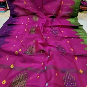 Half Silk Monipuri Saree 10