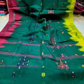 Half Silk Monipuri Saree