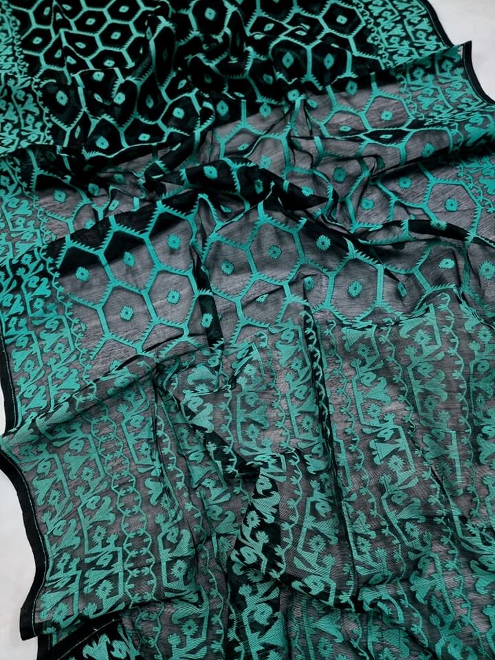 Jamdani Saree JS0010 1 Jamdani Saree