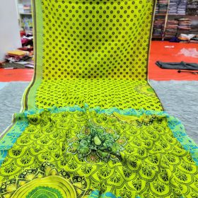 chanderi silk saree