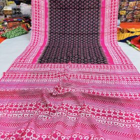 chanderi silk saree