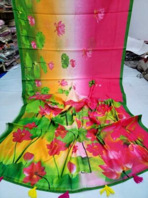 Exclusive Chanderi Silk Saree - CSS0029 2 Chanderi Silk Saree 1