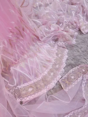 Original Indian Exclusive Organza Silk Saree 1