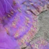 Original Indian Exclusive Organza Silk Saree 3