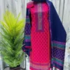 Orko Rubia Century Voile Three Piece Block Print 12