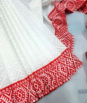 Half Silk Glitter Work Saree HS04 2 Half Silk Glitter Work Saree 1