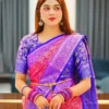 Kanjivaram K0111 In Pink Purple 2