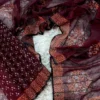 Half Silk Block Print Chumki Saree 20