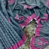Half Silk Block Print Chumki Saree 7