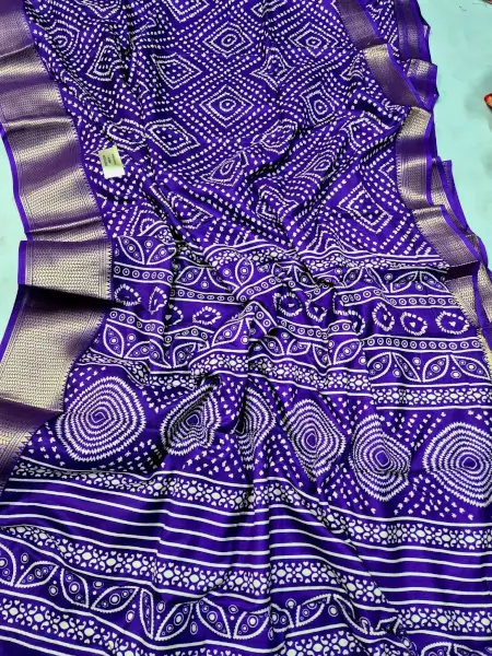 Indian Kalki Silk Saree 8690 1 Indian Kalki Silk Saree 12