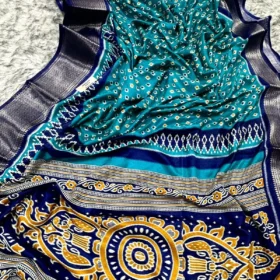Indian Kalki Silk Saree 14