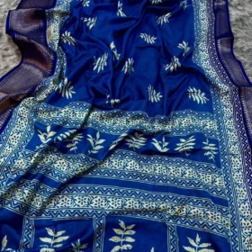 Indian Kalki Silk Saree 17