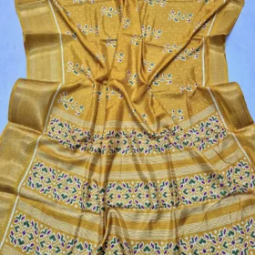 Indian Kalki Silk Saree 2