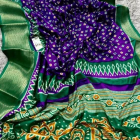 Indian Kalki Silk Saree 20