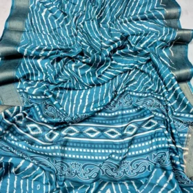 Indian Kalki Silk Saree 4