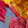 Indian Kora Tasar Saree 3