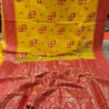 Indian Kora Tasar Saree 5