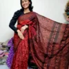 Original Tie Dye Silk Mom Batik Saree 2
