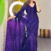 Original Tie Dye Silk Mom Batik Saree 7