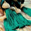 TANABANA SAREE Green 1 4