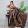 Tanabana Saree Golden TS004