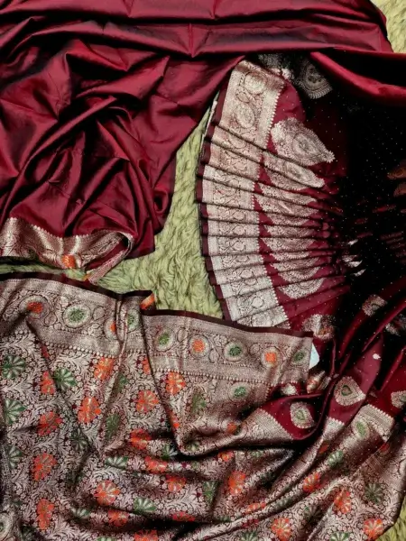 Original Indian Exclusive Katan Saree 1 1