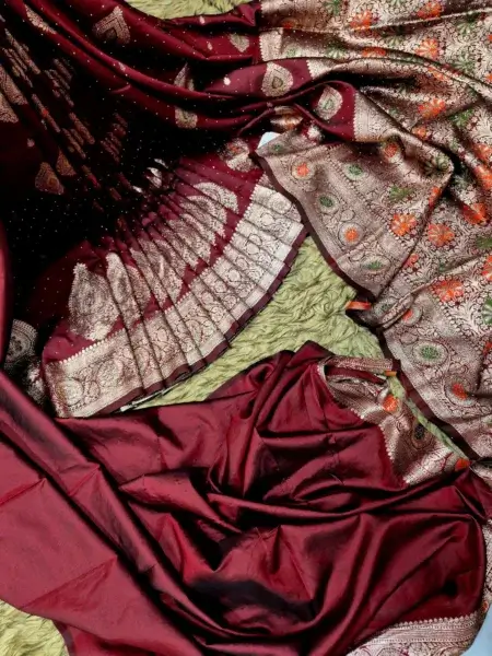 Original Indian Exclusive Katan Saree 11