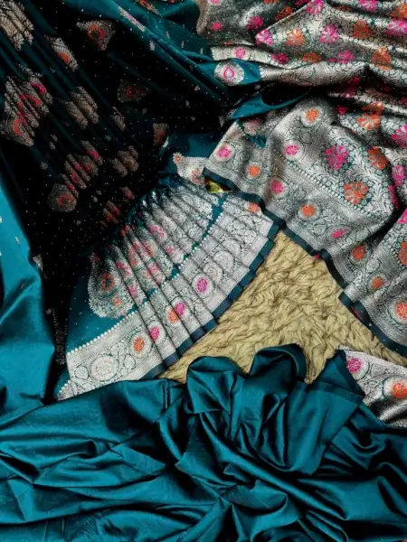 Original Indian Exclusive Katan Saree 14