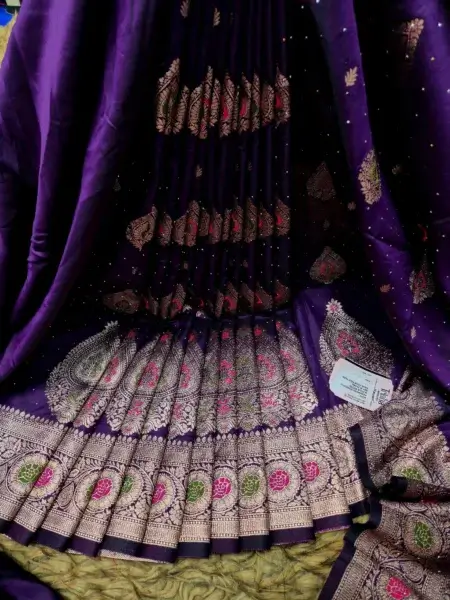 Original Indian Exclusive Katan Saree 8