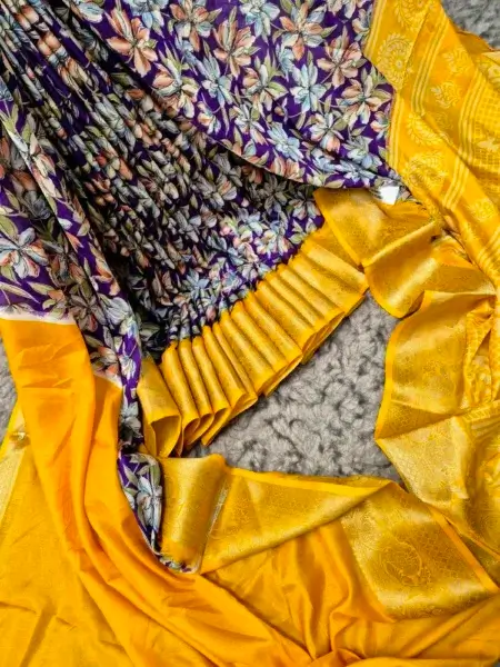 Original Indian Kalki Silk Saree 4