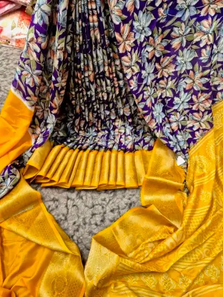 Original Indian Kalki Silk Saree 5