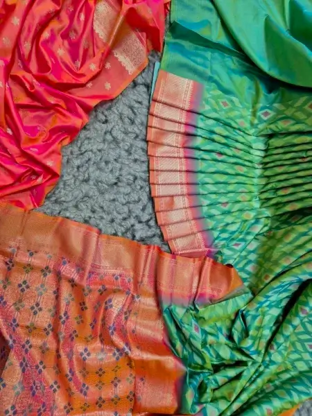 Original Indian Pure Katan Saree 10