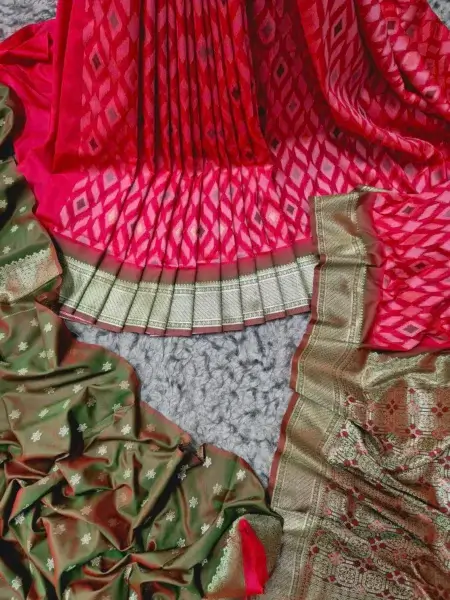 Original Indian Pure Katan Saree 12