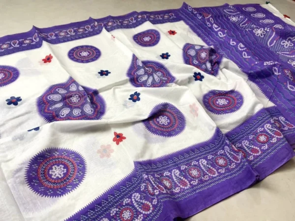 Chanderi Silk Saree 4 3