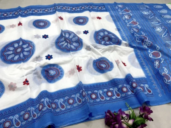 Chanderi Silk Saree 5 3