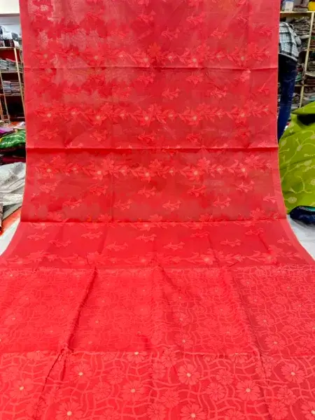 Finer Cotton Fabric Jamdani 17