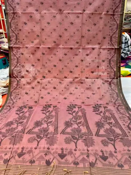 Finer Cotton Fabric Jamdani 5