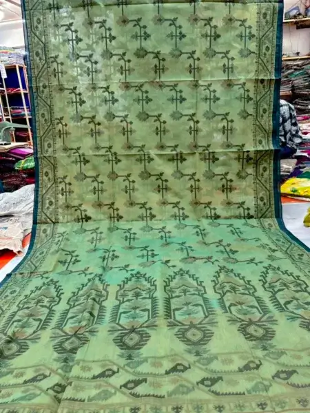 Finer Cotton Fabric Jamdani 6 1