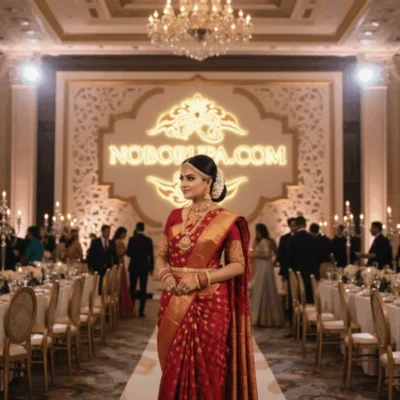 Buy Wedding Saree Online in Bangladesh – Jamdani & Katan Collection 2 Wedding Saree