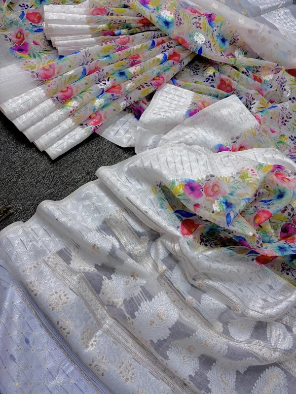 Tussar Silk Saree 001 3