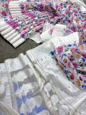 Tussar Silk Saree 001 6