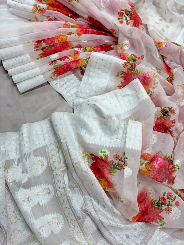 Tussar Silk Saree001 12