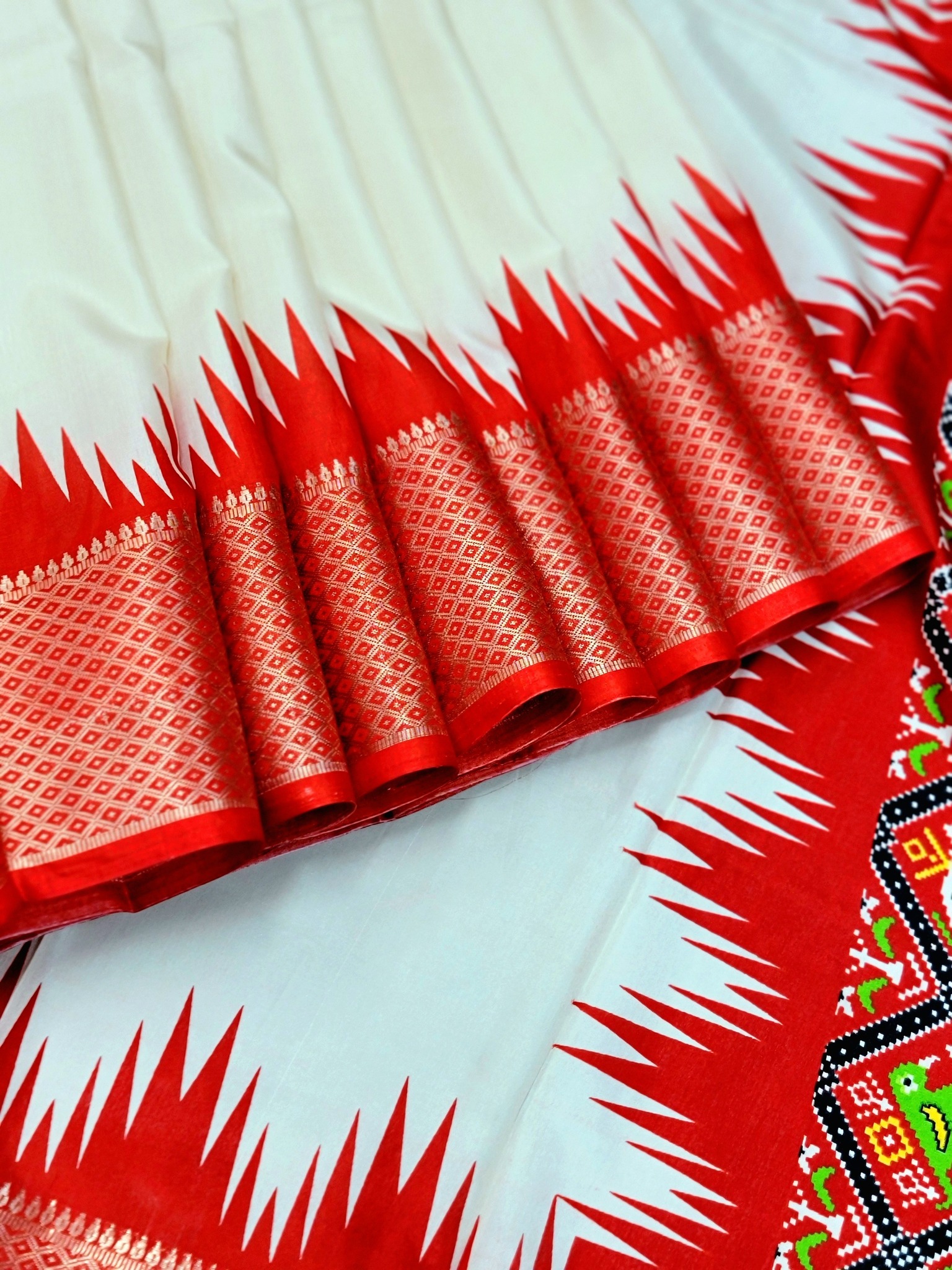 Original Indian Kalki Silk Saree Pink KSS100 2 Original Indian Kalki Silk Saree Pink KSS100 - Image 2