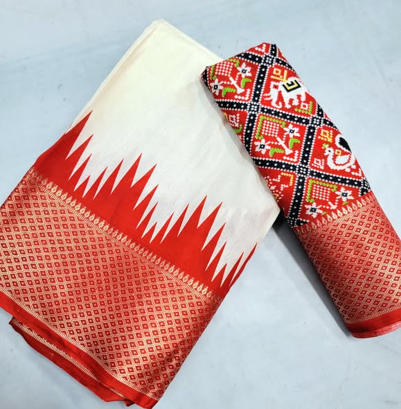 Original Indian Kalki Silk Saree Pink KSS100 3 Original Indian Kalki Silk Saree Pink KSS100 - Image 3