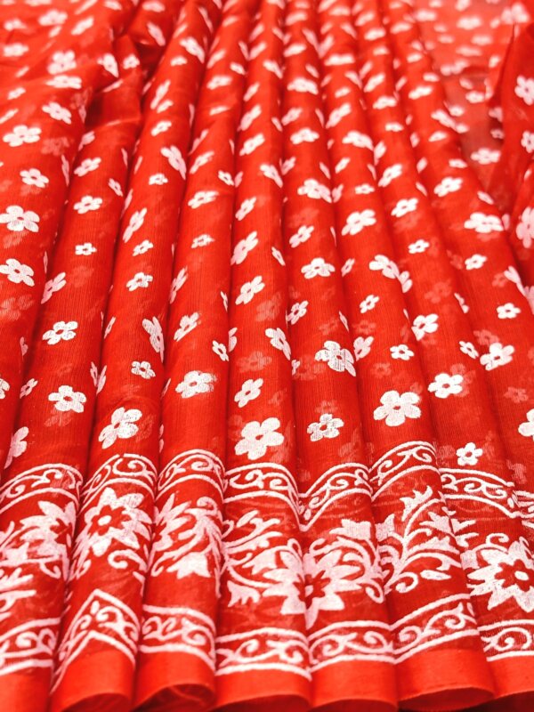 Half Silk Glitter Work Saree HS101